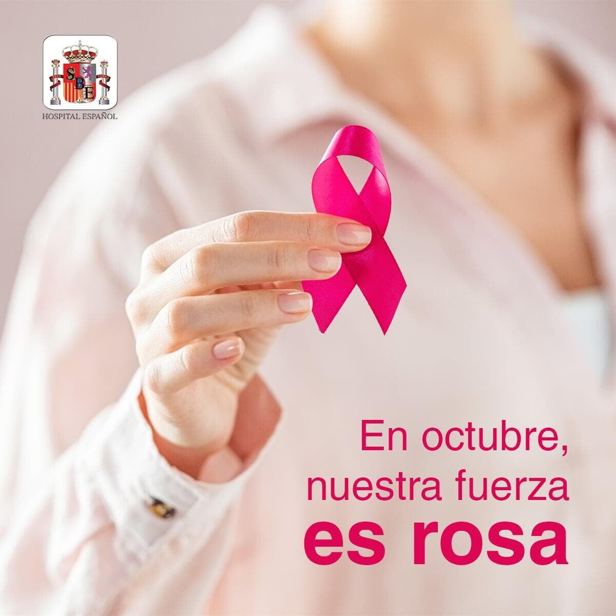 En Octubre, nuestra fuerza es rosa