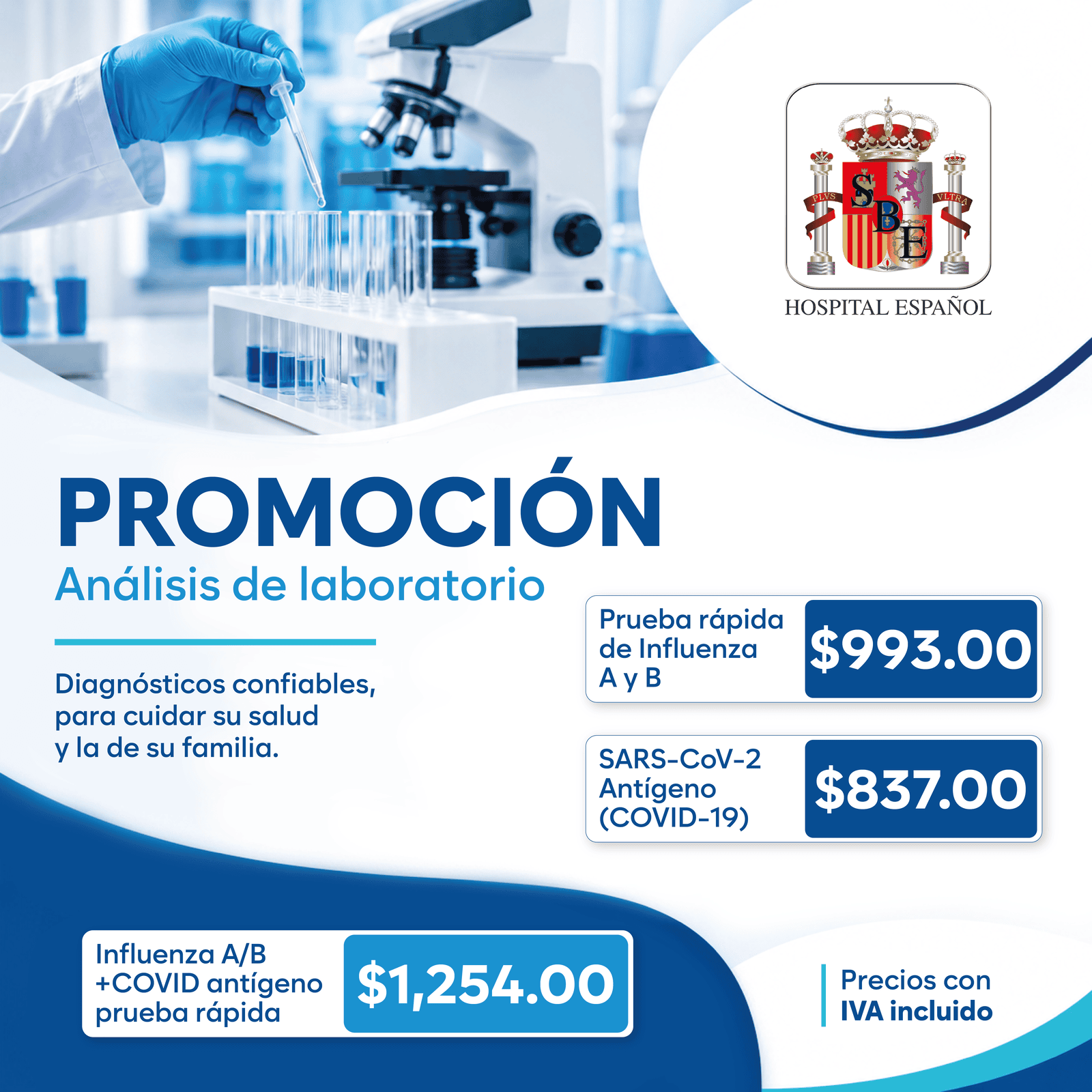 Promoción en Análisis Clínicos