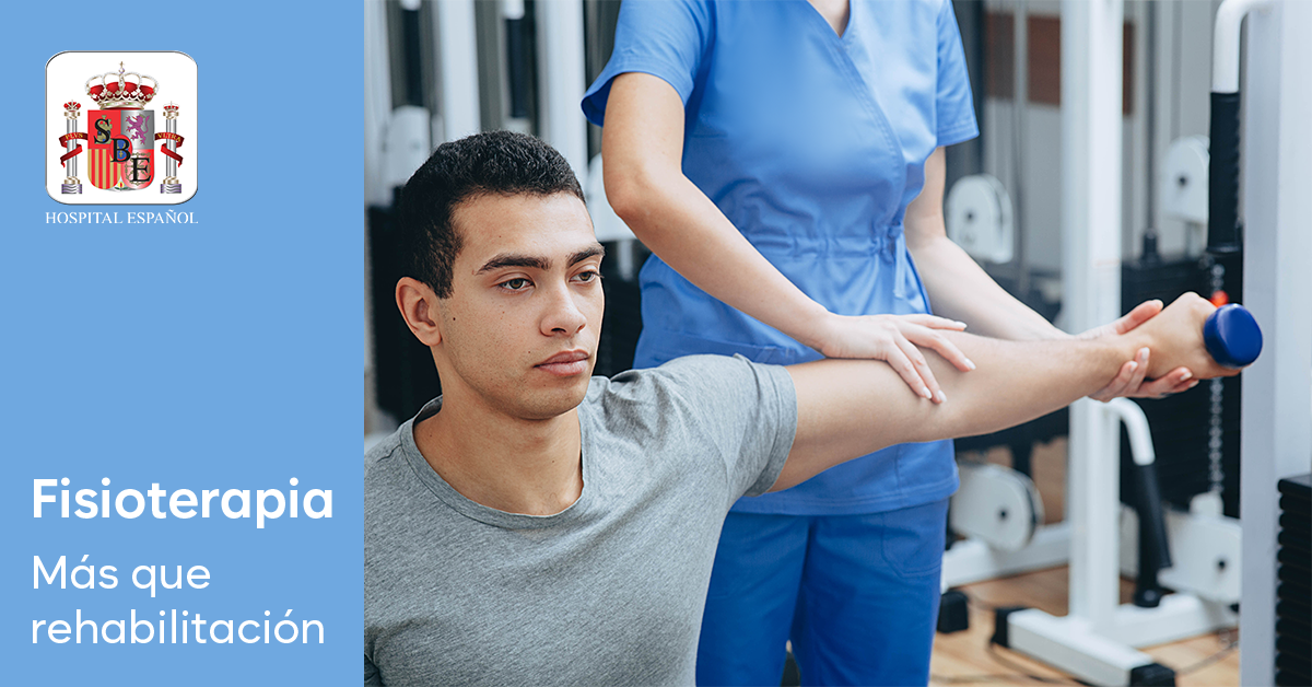 Fisioterapia más que rehabilitación