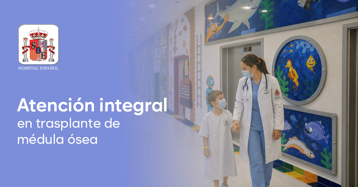 Atención integral en trasplante de médula ósea