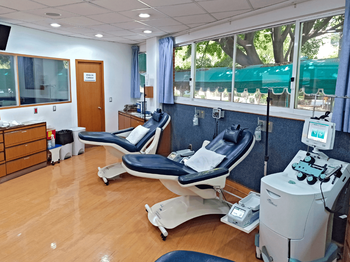 Sala de donacion